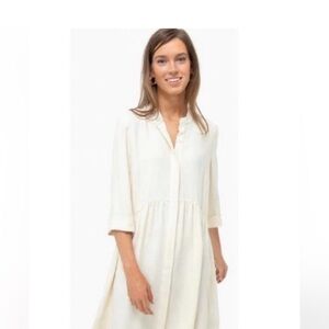 Tuckernuck NWT Royal shirtdress beige
